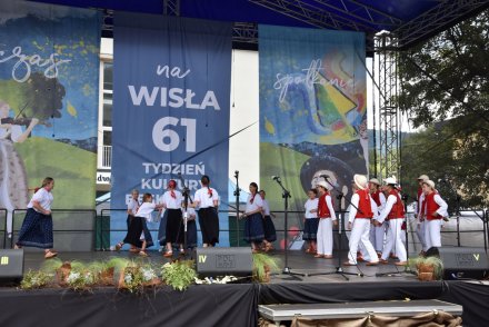 Mała scena Tygodnia Kultury Beskidzkiej w Wiśle